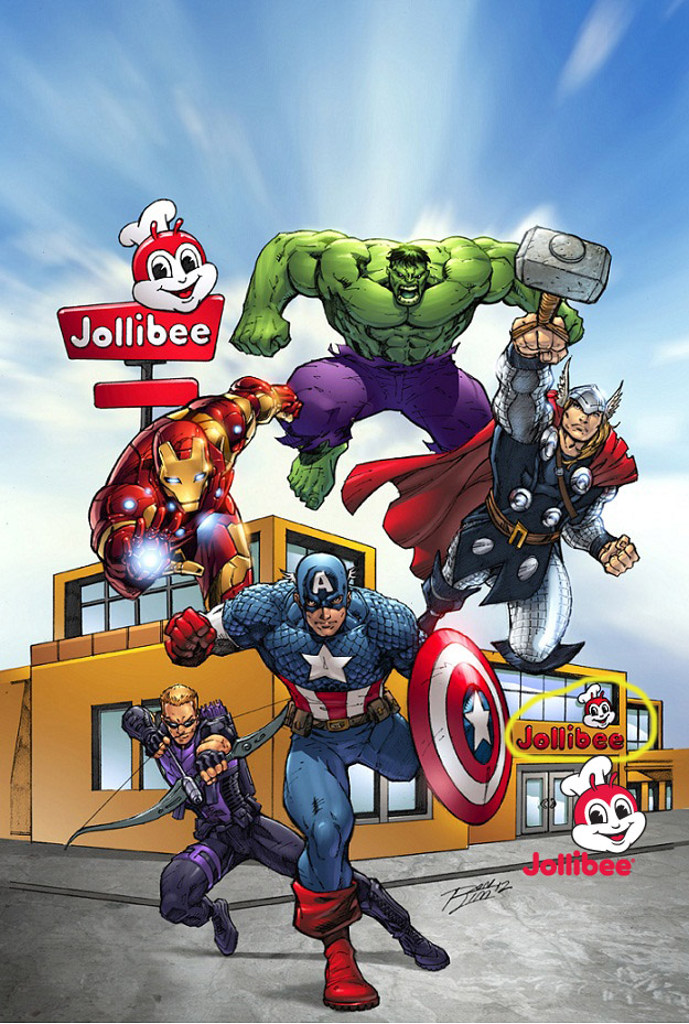 Jollibee Promotional Comic